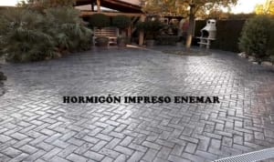 Obra Hormigón impreso Illescas Toledo