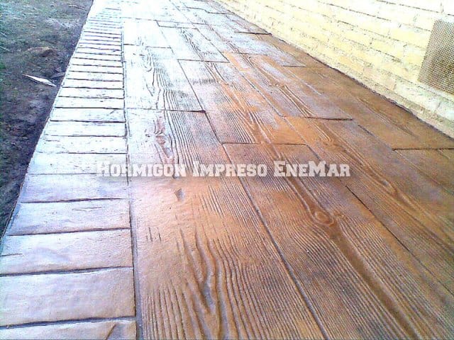 Pavimento hormigón impreso Toledo